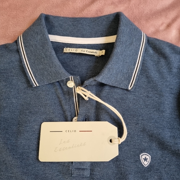 Celio Les Essentiels men's blue pullover sweater Siz S (Celio Store On Paris) - Picture 6 of 10